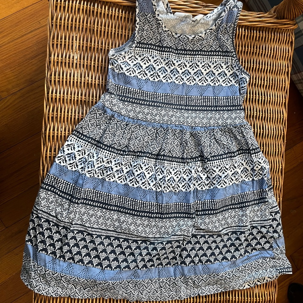 H&M Kids Dress in Blue and White